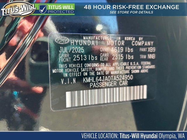 2026 Hyundai SONATA SEL Sport