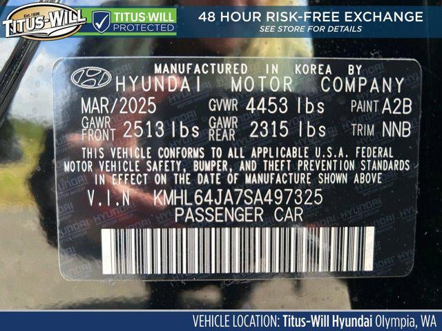 2025 Hyundai SONATA SEL