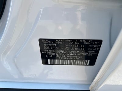 2025 Hyundai SONATA SEL
