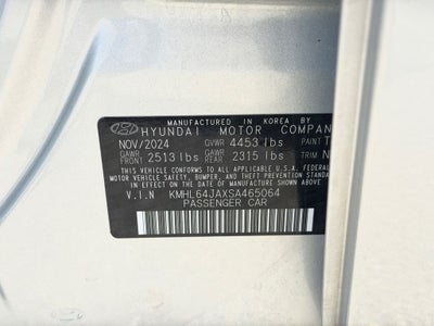 2025 Hyundai SONATA SEL