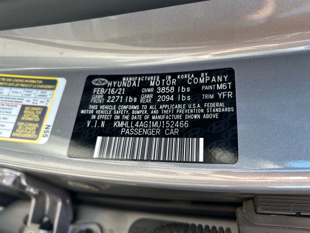 2021 Hyundai ELANTRA SE