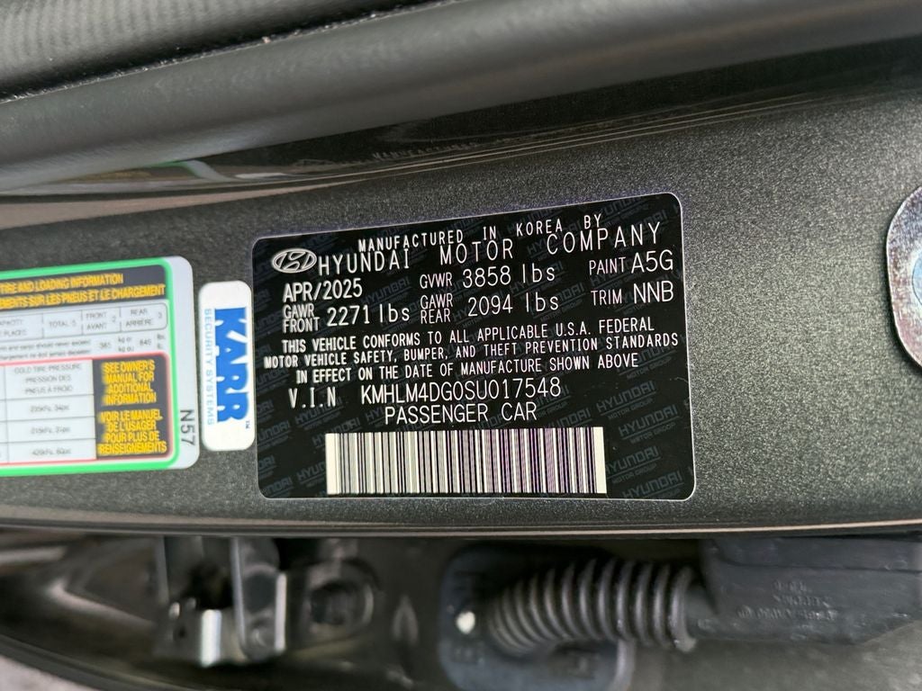 2025 Hyundai ELANTRA SEL Sport