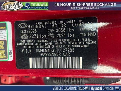 2026 Hyundai ELANTRA SEL Sport