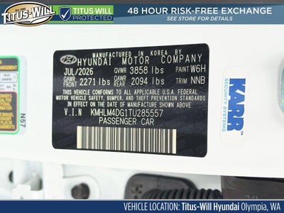 2026 Hyundai ELANTRA SEL Sport Plus