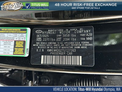 2026 Hyundai ELANTRA SEL Sport