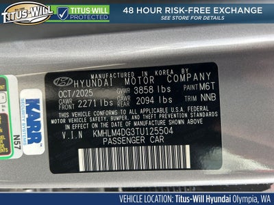 2026 Hyundai ELANTRA SEL Sport