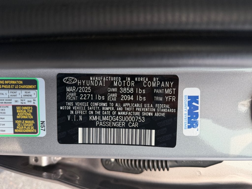 2025 Hyundai ELANTRA SEL Sport