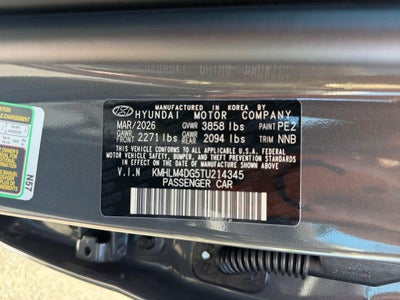 2026 Hyundai ELANTRA SEL Sport