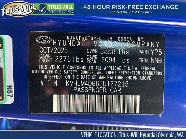 2026 Hyundai ELANTRA SEL Sport