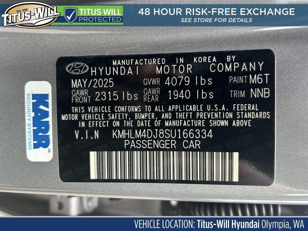 2025 Hyundai ELANTRA HYBRID SEL Sport