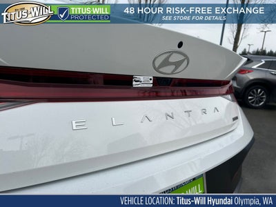 2026 Hyundai ELANTRA HYBRID Blue