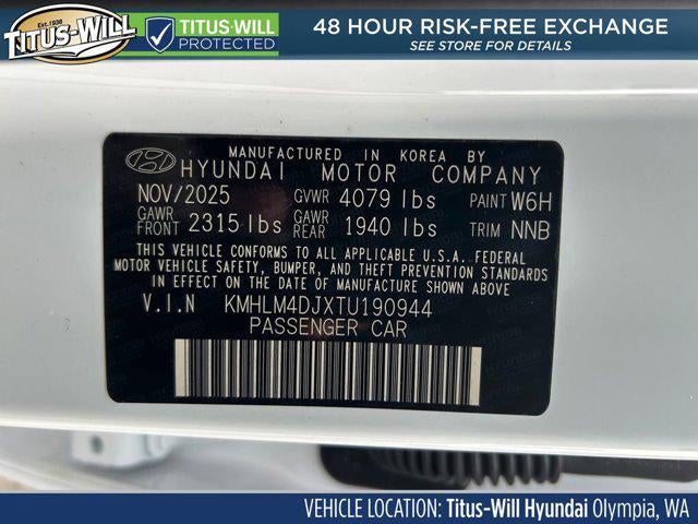 2026 Hyundai ELANTRA HYBRID Blue