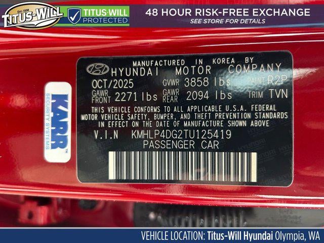 2026 Hyundai ELANTRA Limited