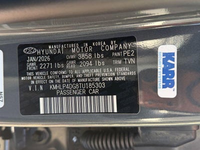 2026 Hyundai ELANTRA Limited