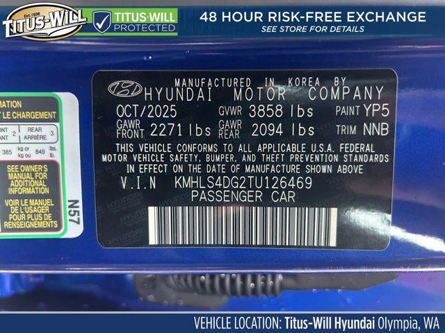 2026 Hyundai ELANTRA SEL Sport Premium