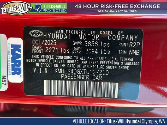 2026 Hyundai ELANTRA SEL Sport