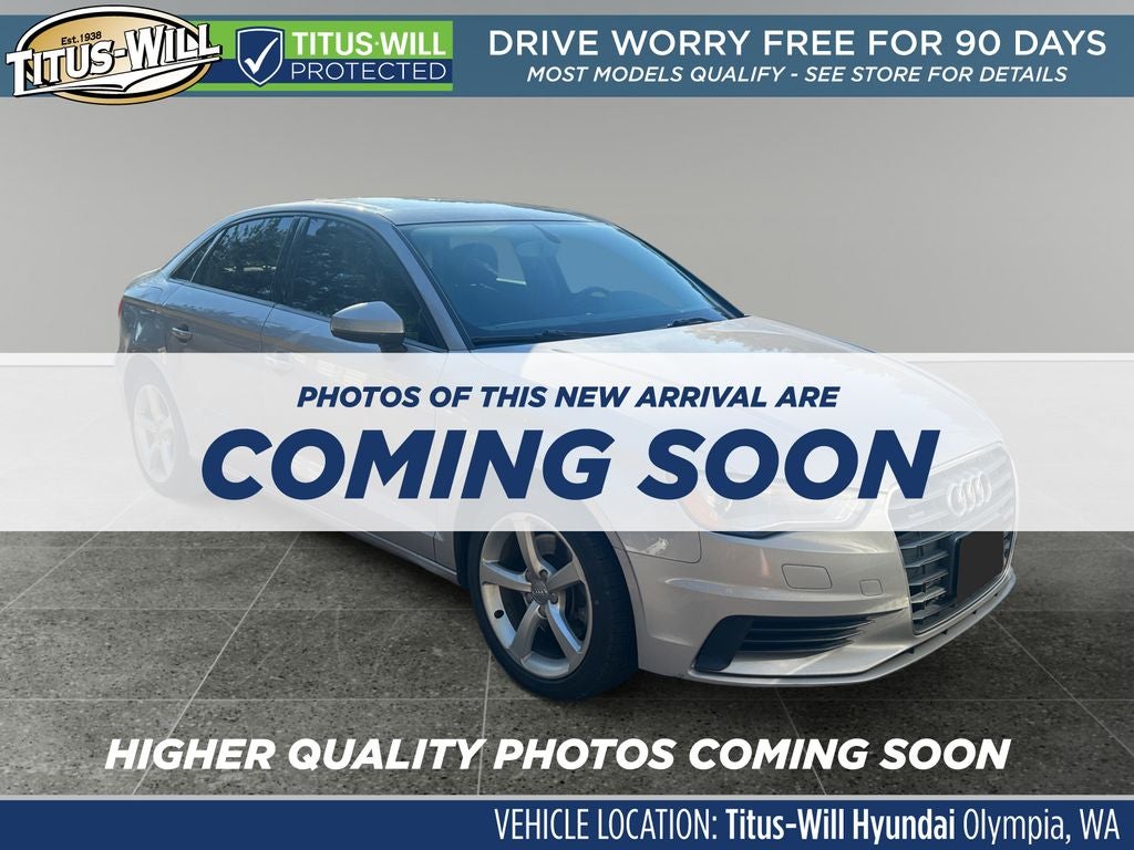 2015 Audi A3 Sedan Premium