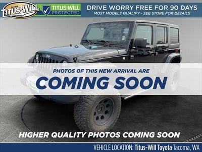 2014 Jeep Wrangler Unlimited Sahara 1 OWNER
