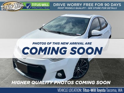 2016 Toyota COROLLA S Premium