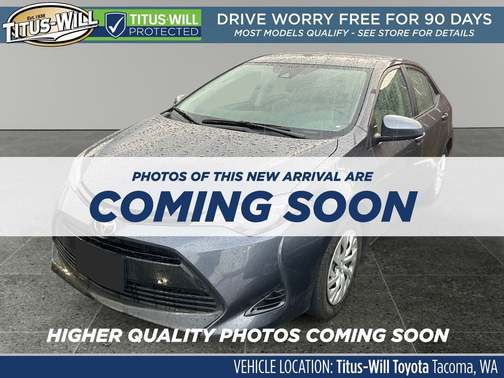 2017 Toyota COROLLA LE