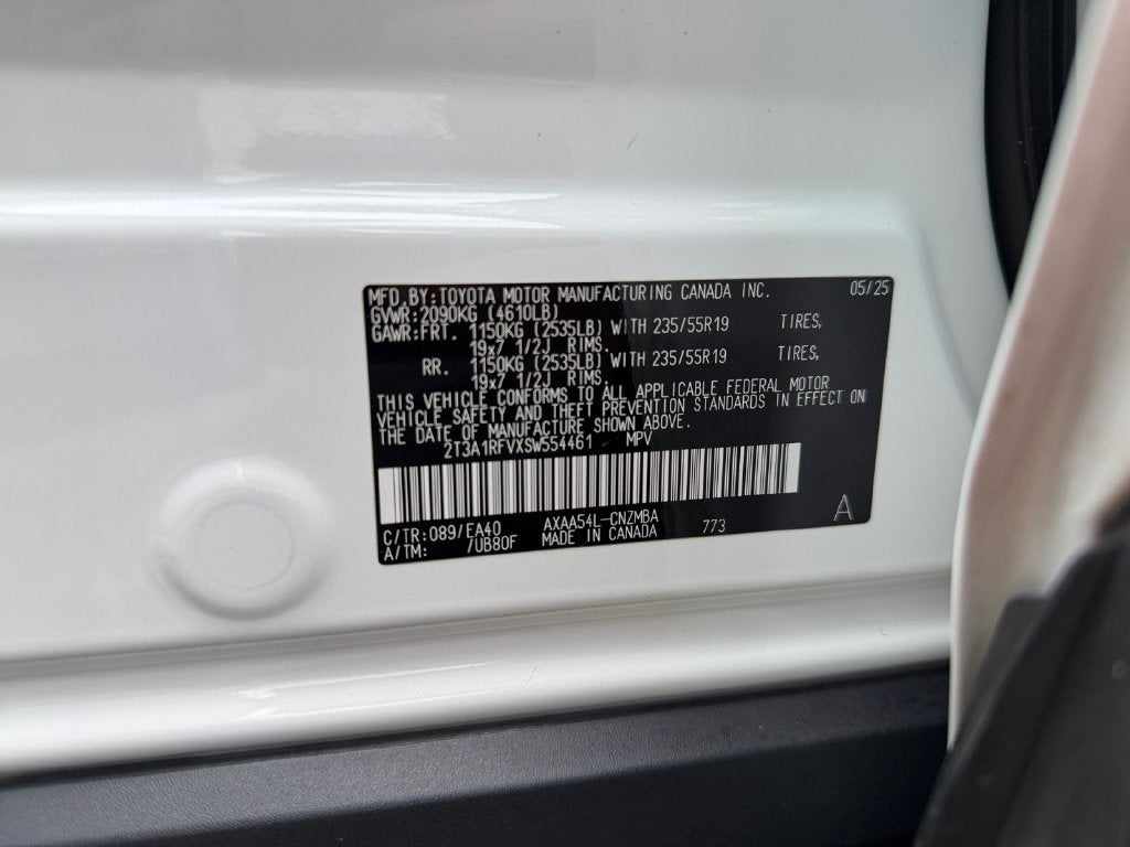 2025 Toyota RAV4 XLE Premium