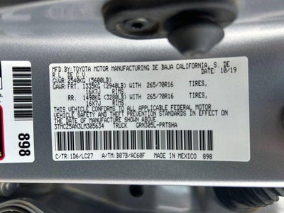 2020 Toyota TACOMA TRD OFFRD TRD Off-Road V6