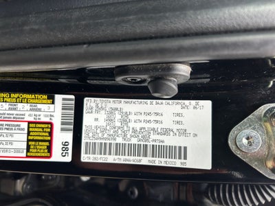 2017 Toyota TACOMA SR5 SR5