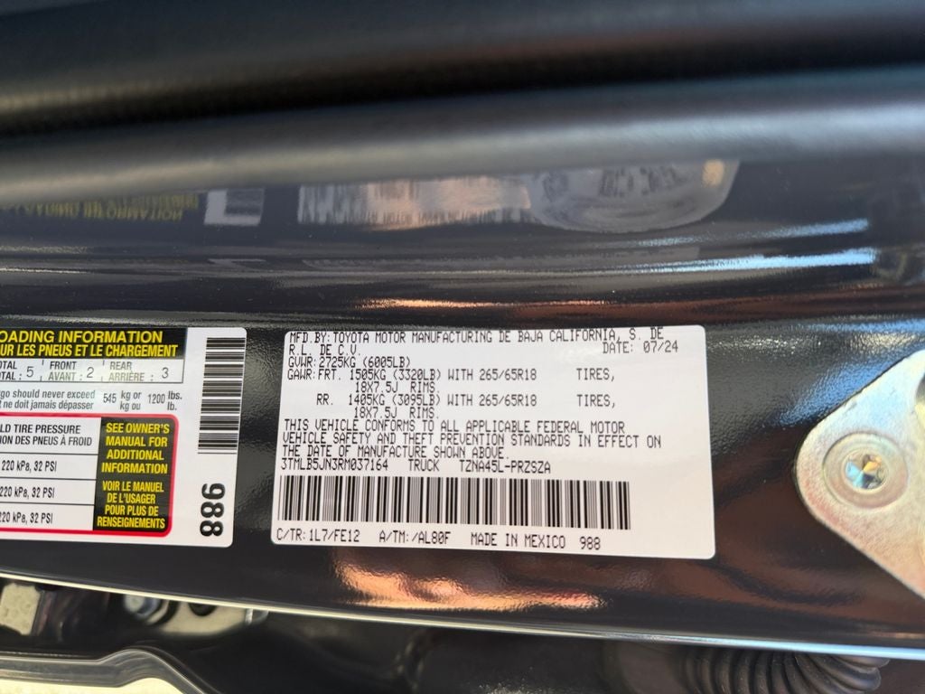 2024 Toyota Tacoma TRD Sport
