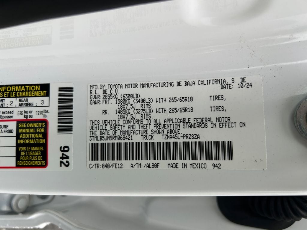 2024 Toyota Tacoma TRD Sport