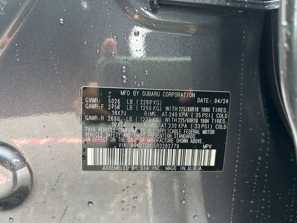 2024 Subaru Outback Limited XT