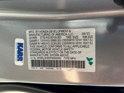 2023 Honda Odyssey Touring