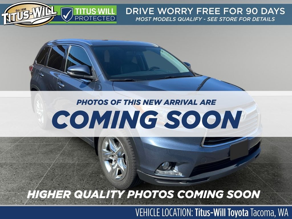 2015 Toyota HIGHLANDER Limited