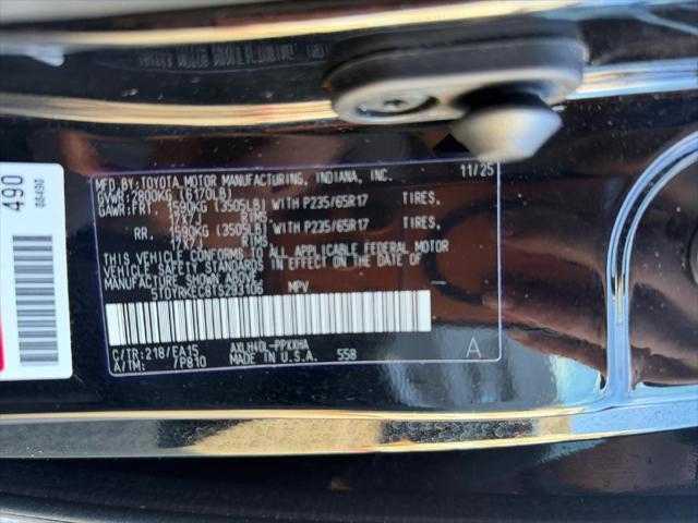 2026 Toyota Sienna XLE 8 Passenger