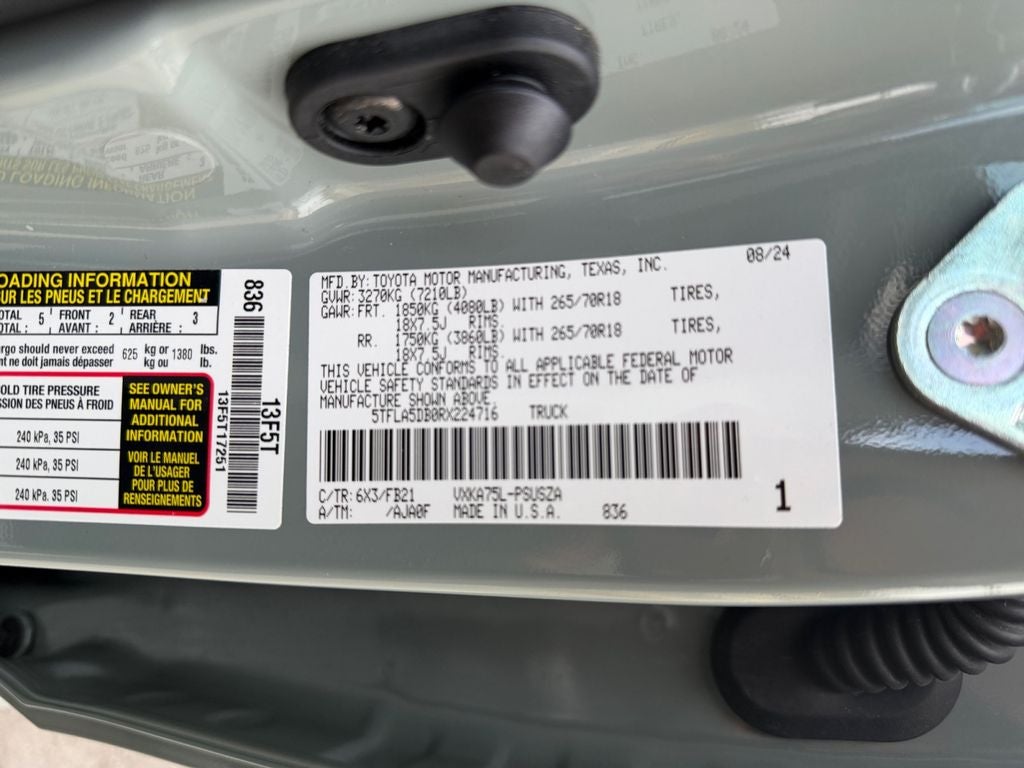 2024 Toyota Tundra SR5