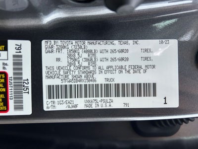 2024 Toyota Tundra Limited