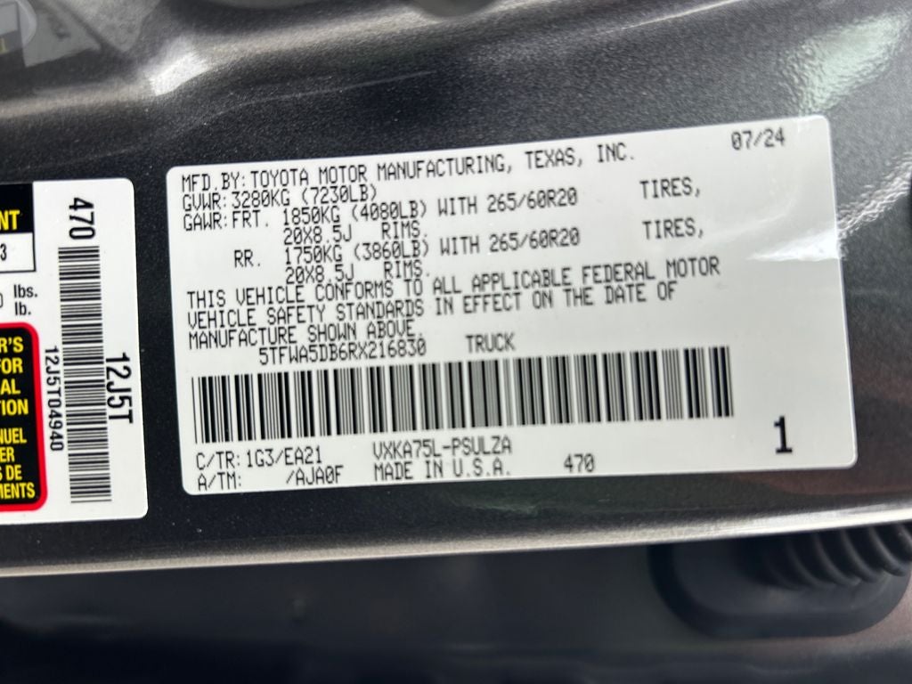 2024 Toyota Tundra Limited LIFTED