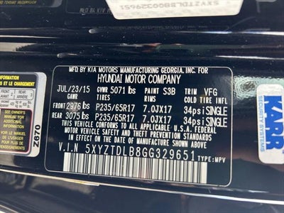 2016 Hyundai SANTA FE SPORT 2.4 Base