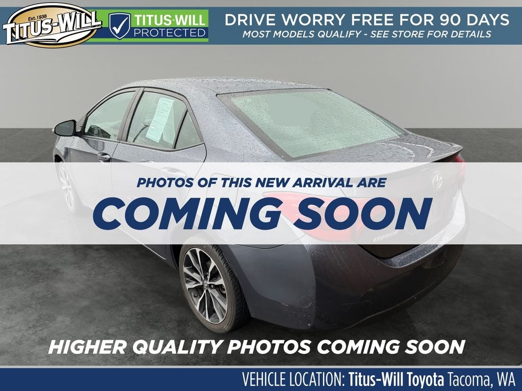 2017 Toyota COROLLA SE