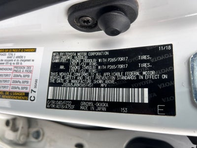 2019 Toyota 4Runner TRD Off-Road