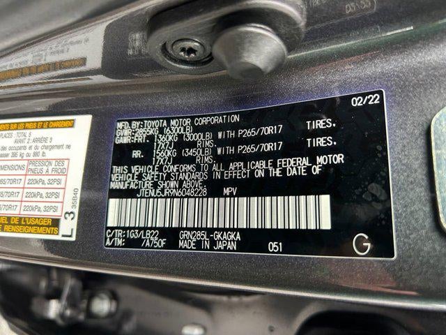 2022 Toyota 4RUNNER SR5 Premium