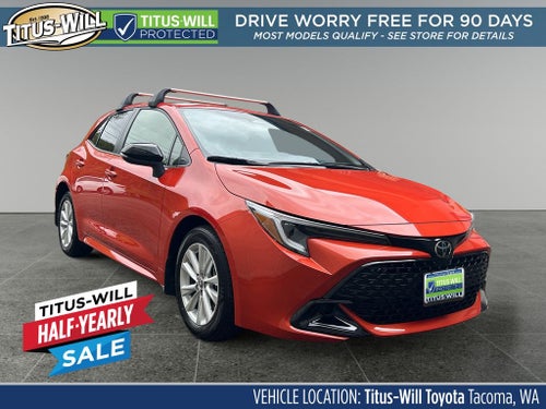2026 Toyota COROLLA HATCHBACK SE