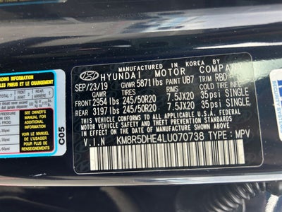 2020 Hyundai PALISADE Limited