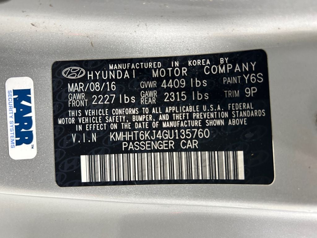 2016 Hyundai GENESIS COUPE 3.8