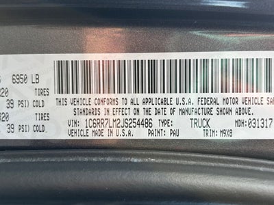 2018 RAM 1500 Big Horn