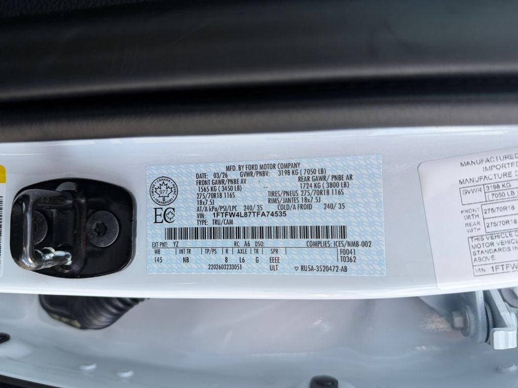 2026 Ford F-150 Tremor