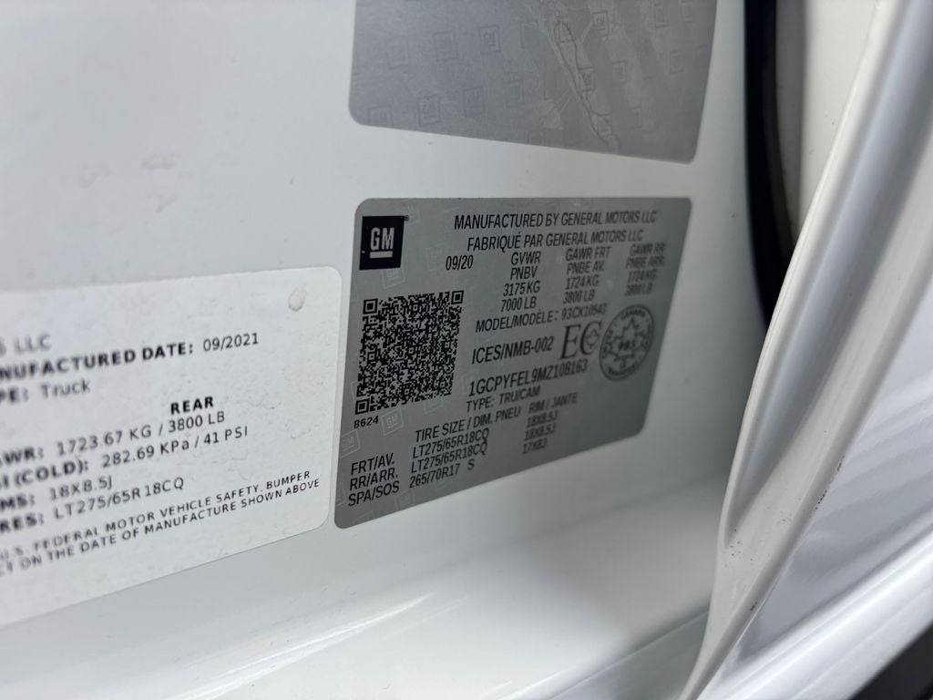 2021 Chevrolet Silverado 1500 LT Trail Boss