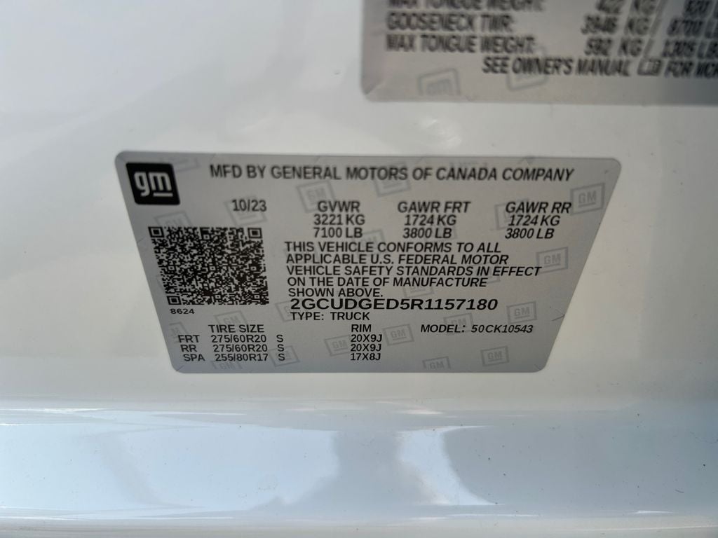 2024 Chevrolet Silverado 1500 LTZ