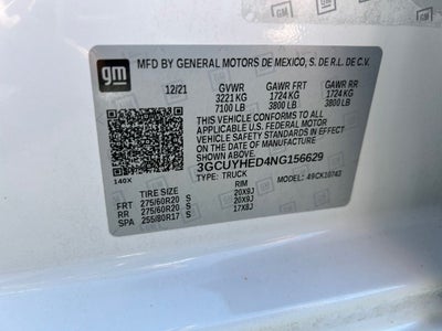 2022 Chevrolet Silverado 1500 LTD High Country