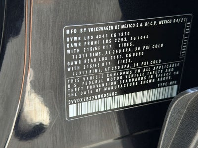 2022 Volkswagen Taos 1.5T S