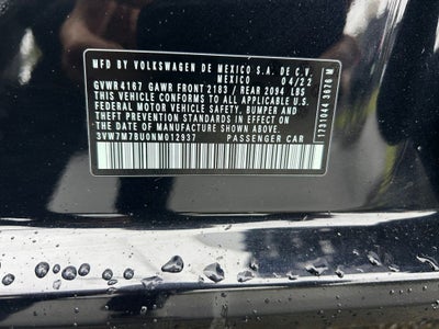2022 Volkswagen Jetta 1.5T SE